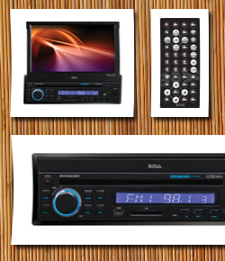 BOSS Audio dvd receiver with monitor